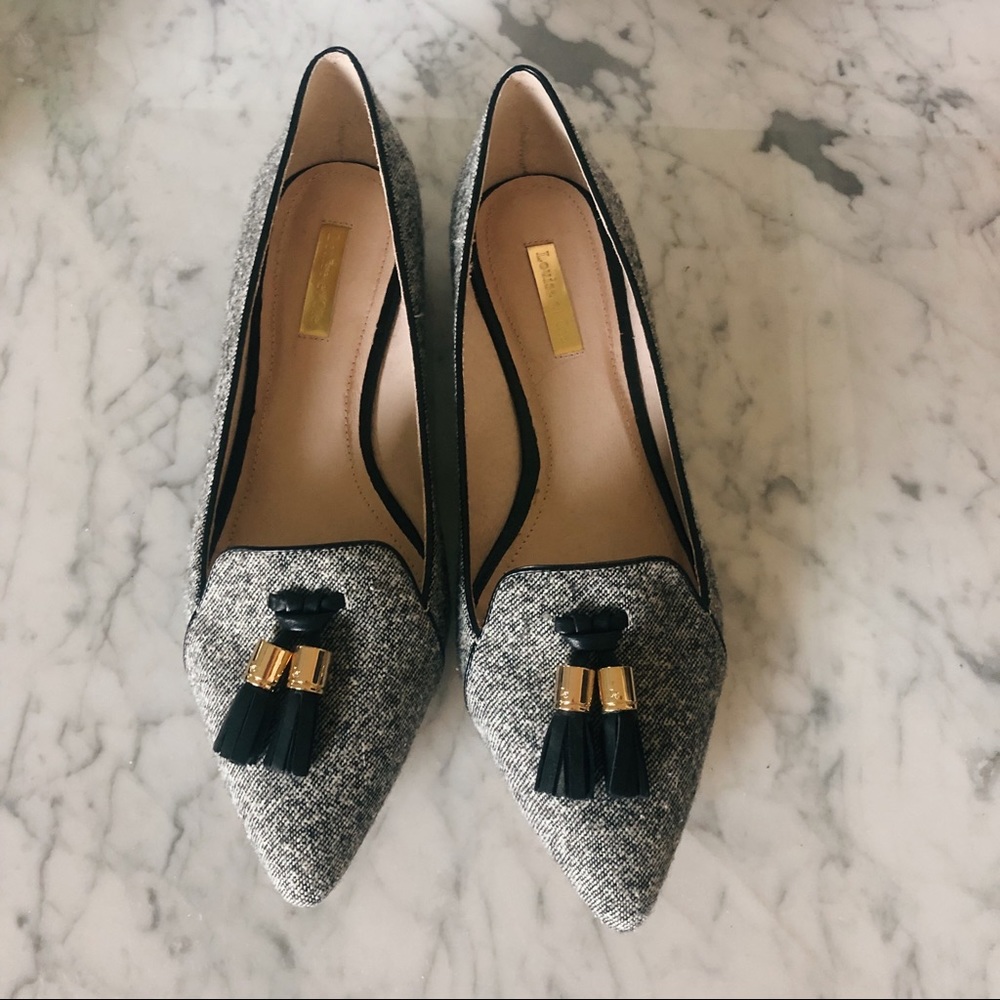 Louise et Cie Baylee Tweed Pointed Loafer
